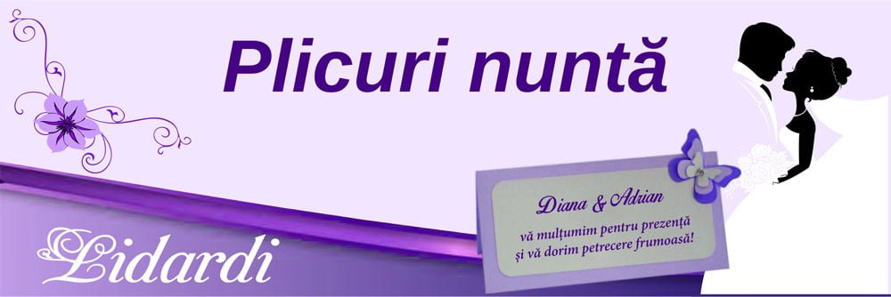 Plicuri bani nunta Lidardi
