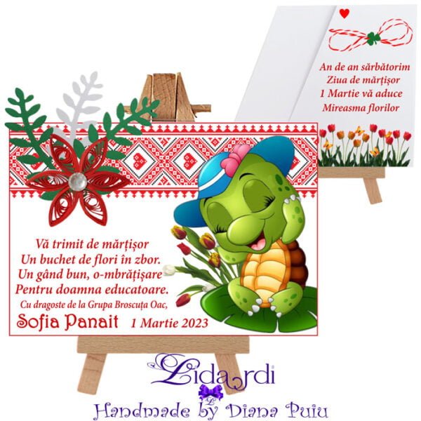 Martisoare magneti handmade Broscute