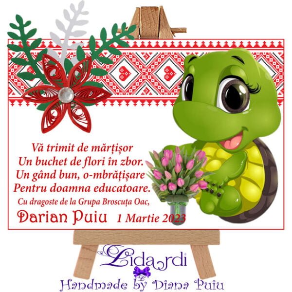 Martisoare magneti handmade Broscute