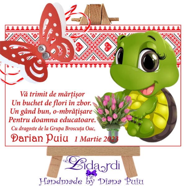Martisoare magneti handmade Broscute