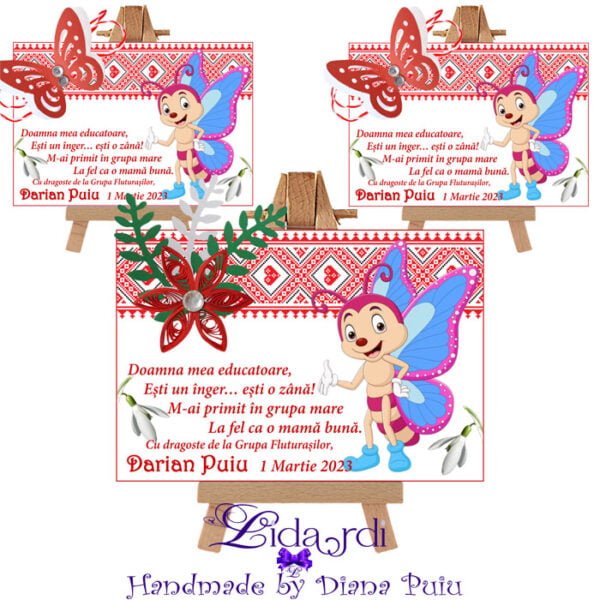 Martisoare magneti handmade Broscute