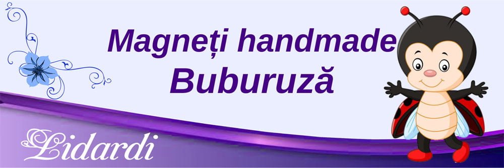 Marturii magneti botez handmade baieti Lidardi