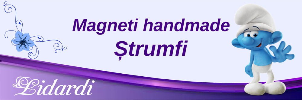 Marturii magneti botez handmade baieti Lidardi