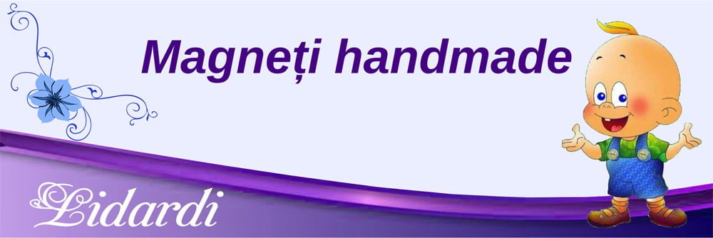 Marturii botez magneti handmade Lidardi