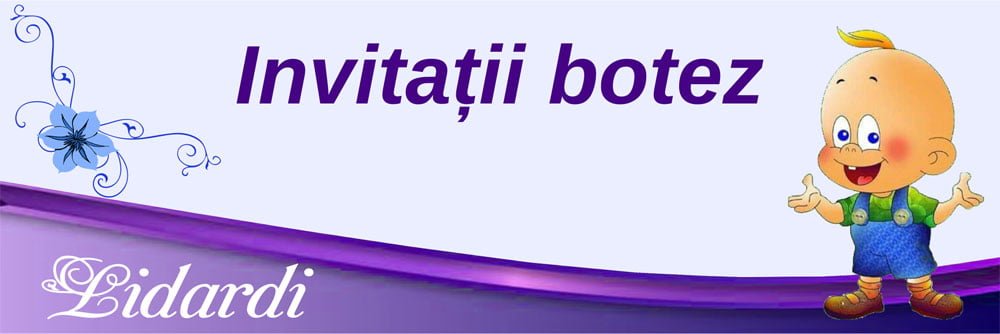 Articole botez baieti Lidardi