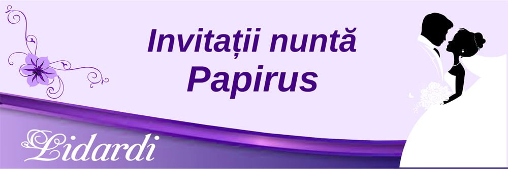 Invitatii nunta Lidardi