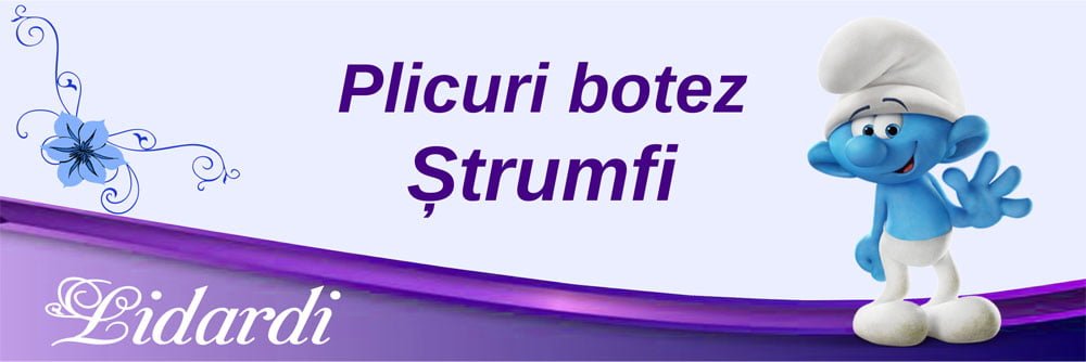 Magneti botez dreptunghi baieti Lidardi