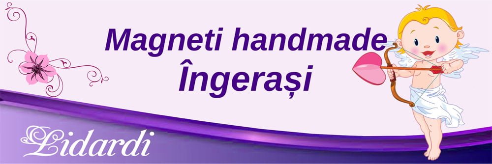 Marturii magneti botez dreptunghi baieti Lidardi