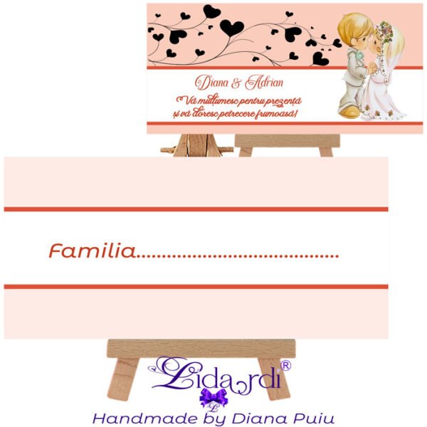 Plic bani nunta Lidardi Handmade