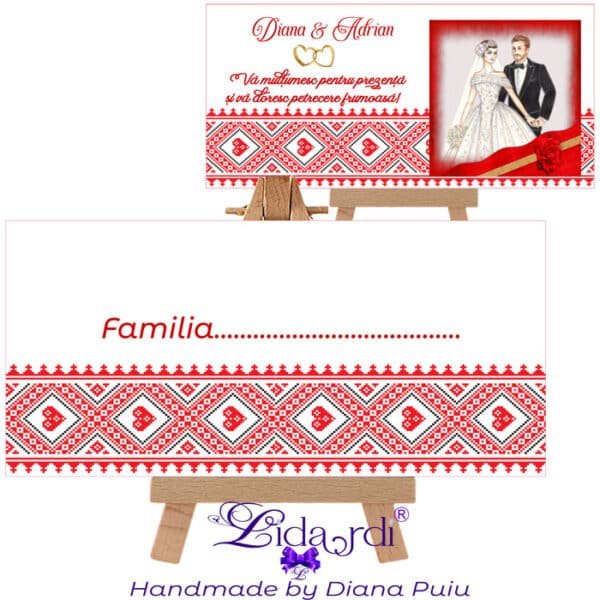 Plic bani nunta Lidardi Handmade