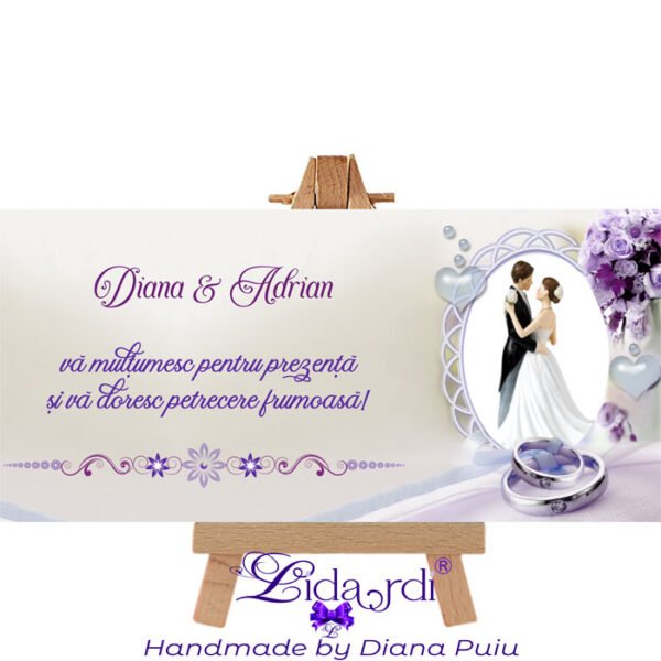 Plic bani nunta Lidardi Handmade