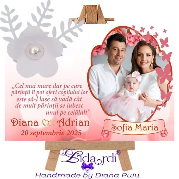 Marturii nunta magneti handmade