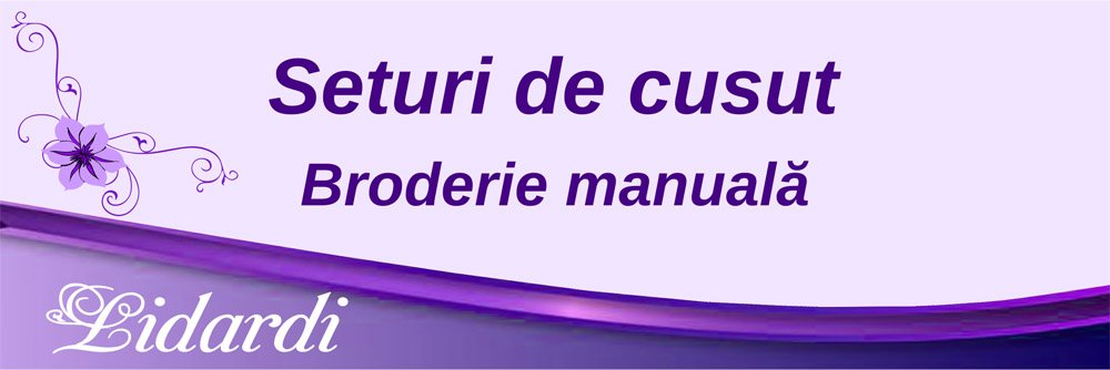 Seturi de cusut broderie manuala